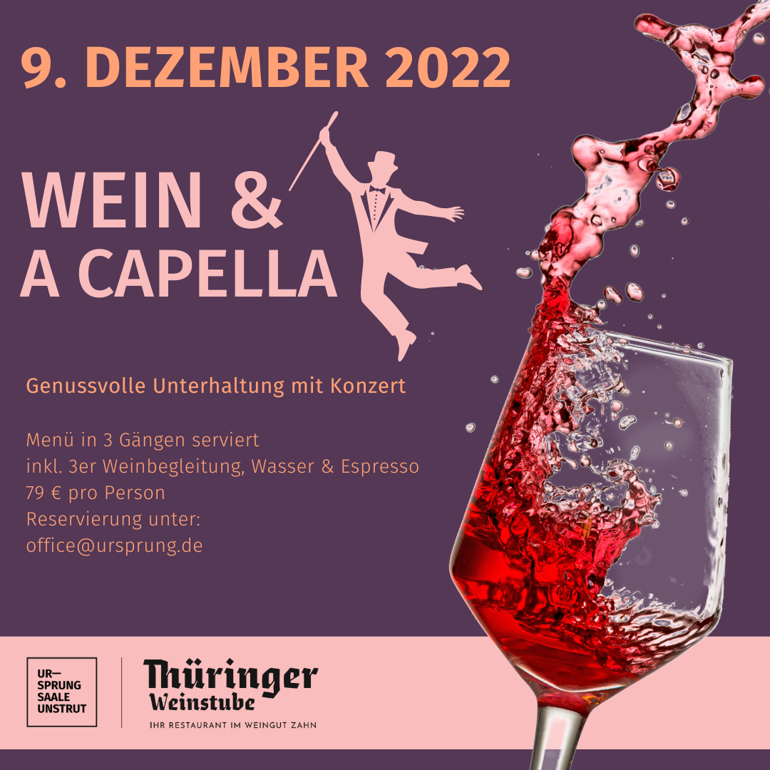 Wein & Acapella